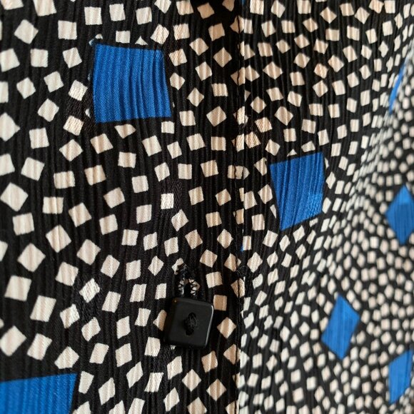 Vintage Tanjay Patterned Blouse - Picture 2 of 6